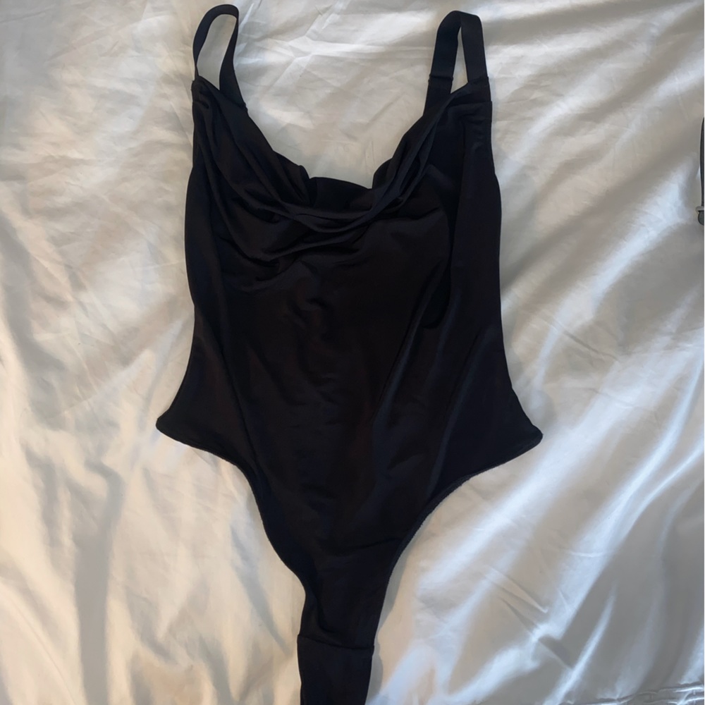 Free people cowl neck bodysuit